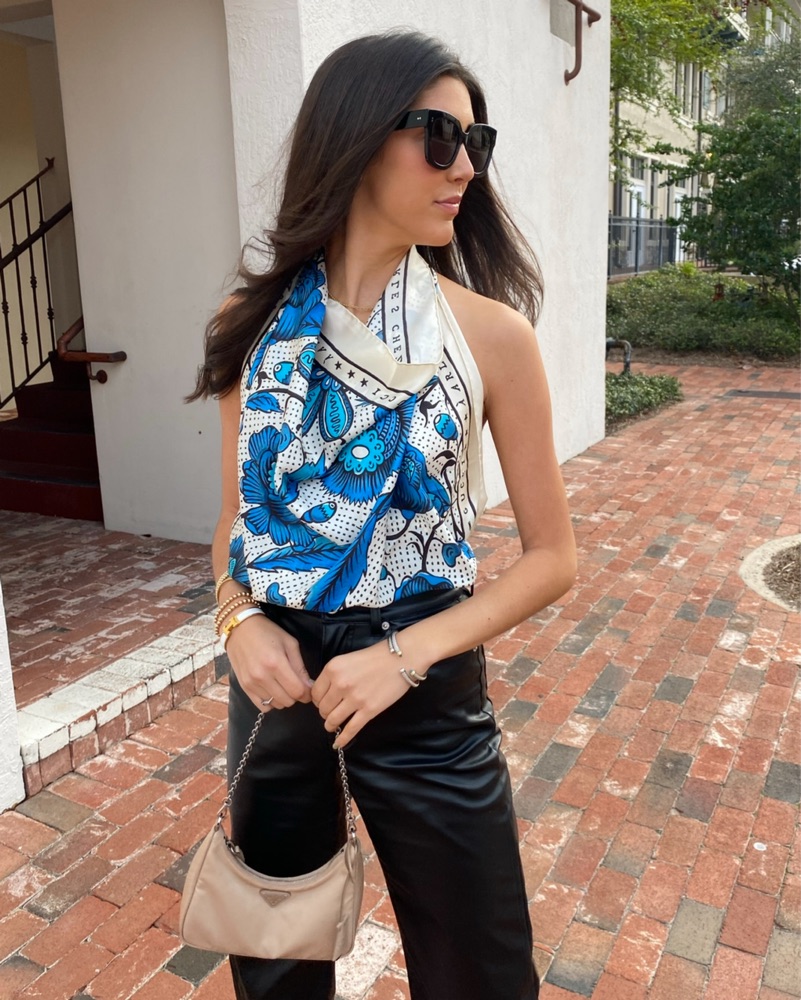 Gucci Floral Silk Scarf by Gucci - Pickle