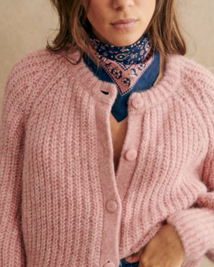 Sezane Emile Cardigan by Sezane - Pickle