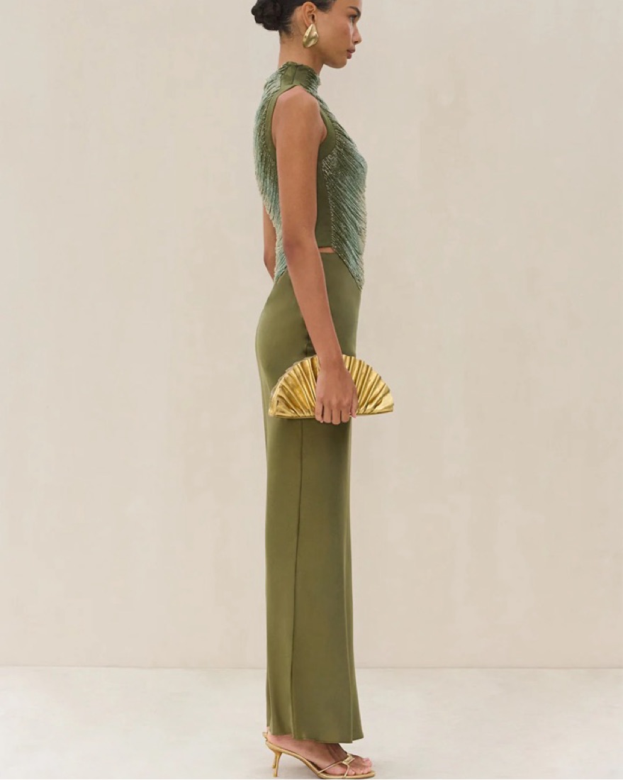 Cult Gaia Taraji Top + Chantel Skirt by Cult Gaia - Pickle