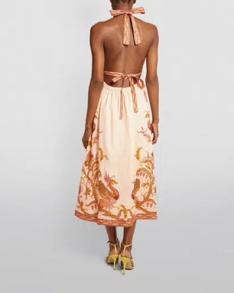 Zimmermann Cassia Halterneck Dress by Zimmermann - Pickle