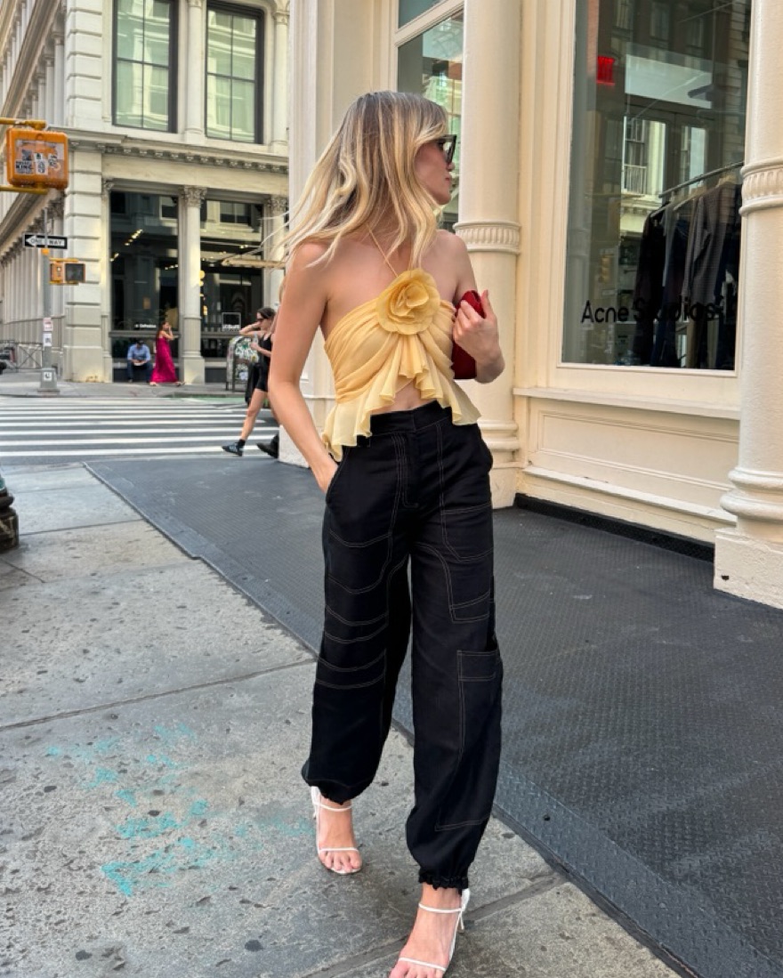 Cult Gaia Wynn Pant X by Cult Gaia - Pickle