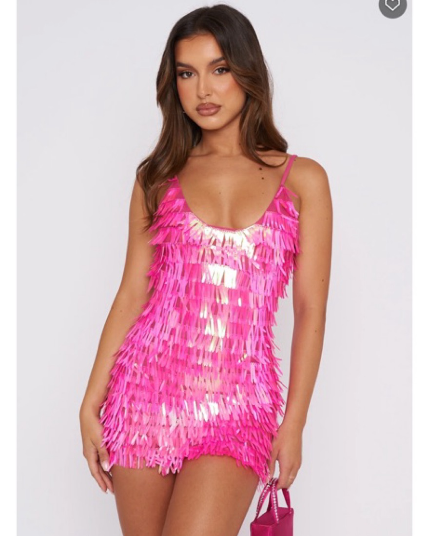White Fox Freakum Mini Dress Hot Pink by White Fox Boutique - Pickle