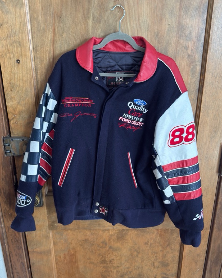 Vintage Ford Racing Varsity Jacket by Vintage / Thrifted - Pickle