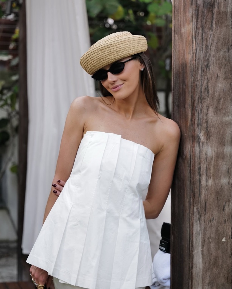 Dissh Pleated Top by Dissh - Pickle