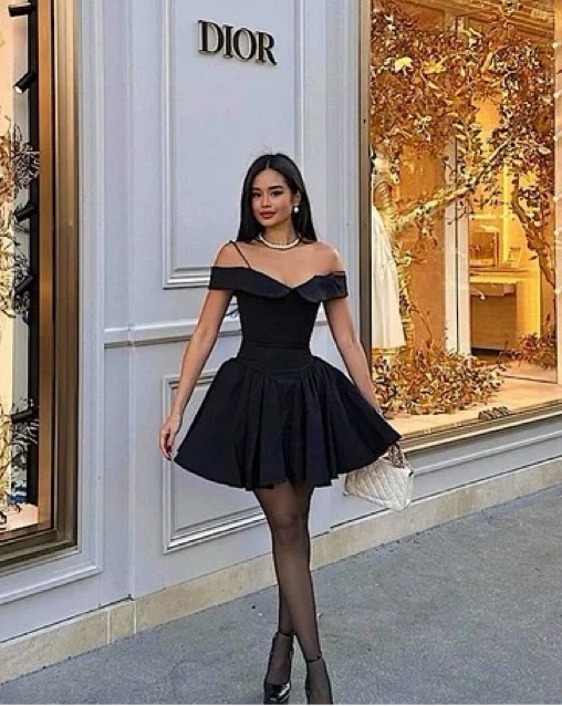 House Of CB Black Corset Dress by House of CB - Pickle