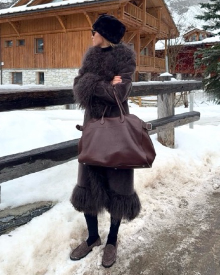 Charlotte Simone! Brown Donna Coat by Charlotte Simone - Pickle