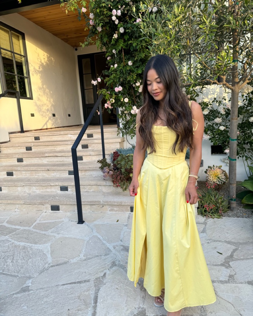 House Of CB - Clarabelle Corset Dress by House of CB - Pickle