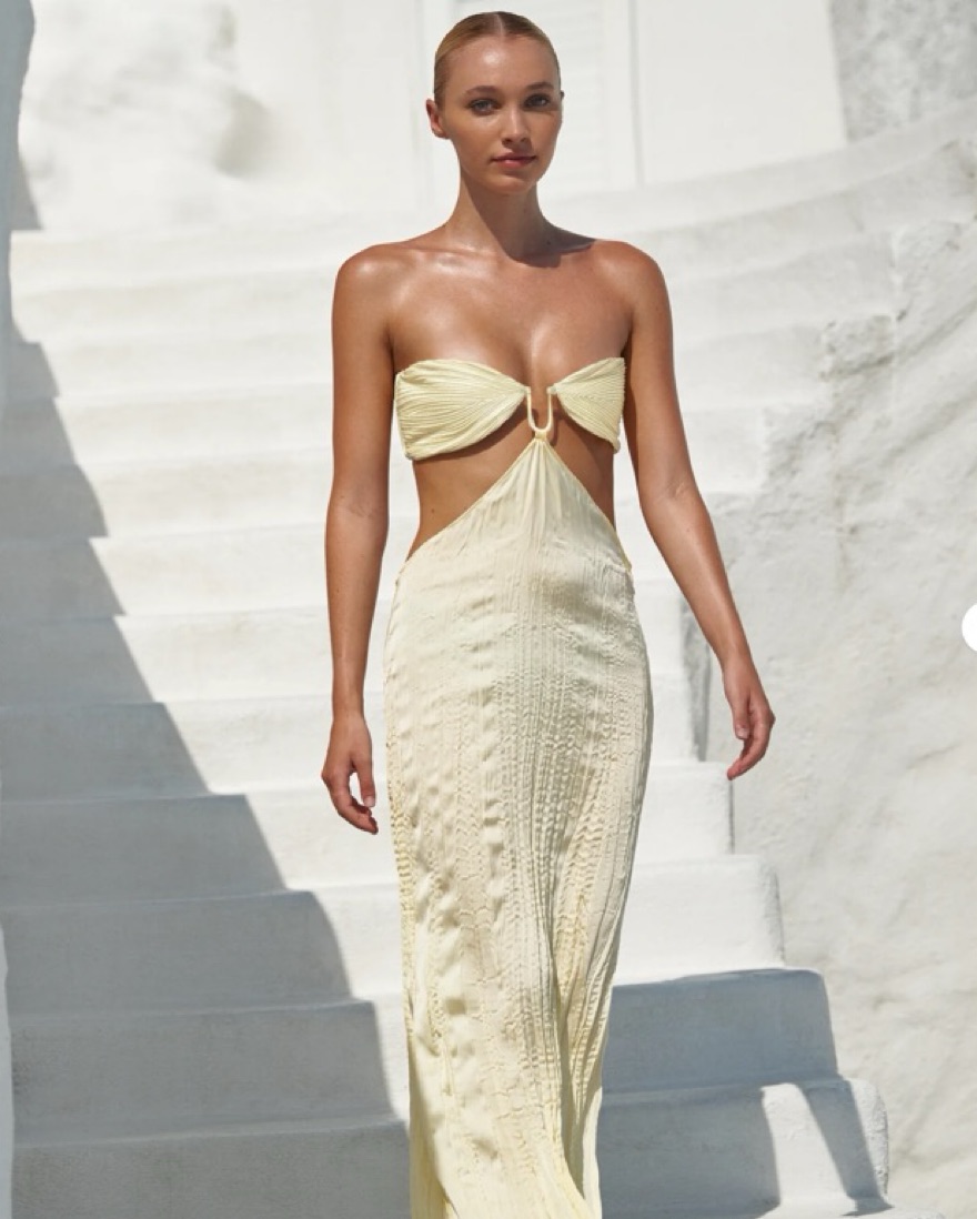 Baobab | Viola Dress - Butter Yellow by Baobab - Pickle