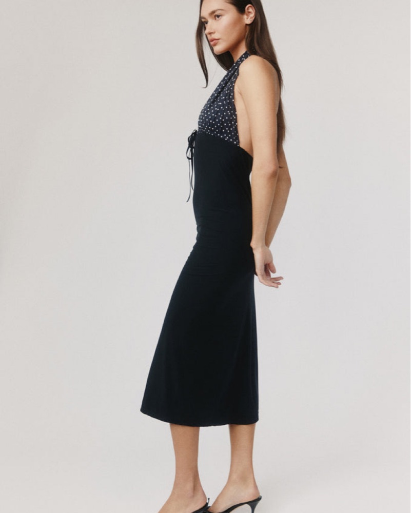 Bibiy. BIANCA DRESS black 黒 BIANCA LONG DRESS/155cm/着用サイズF｜Bibiy.
