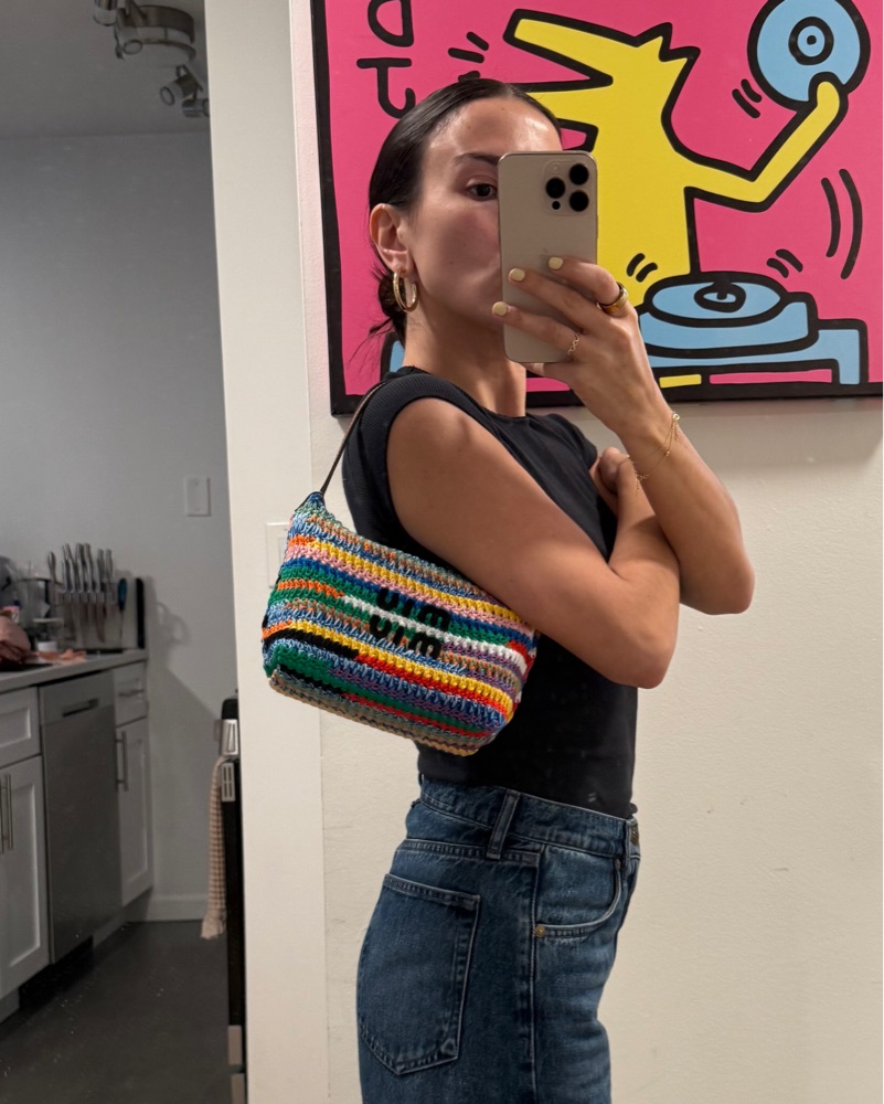 Miu Miu Crochet Bag 🌈 by Miu Miu - Pickle