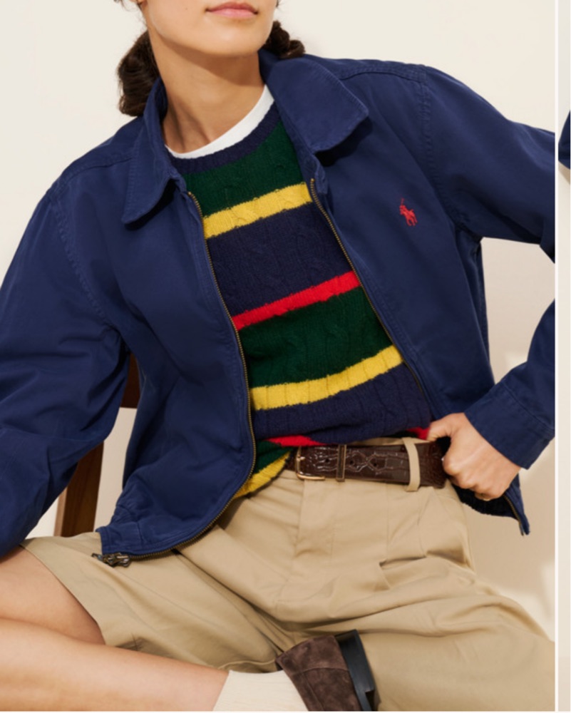 Ralph Lauren Polo Jacket by Polo Ralph Lauren - Pickle