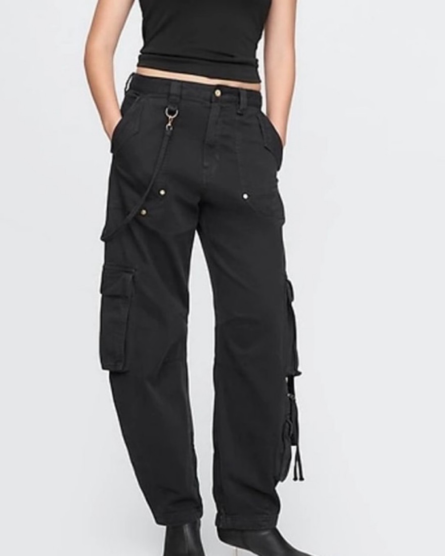 GAP x CULT GAIA Cargo Barrel Pants by Cult Gaia - Pickle