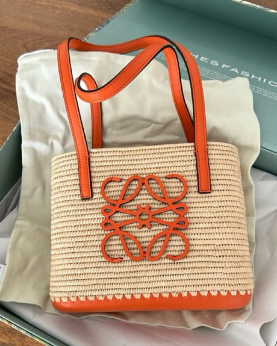 Loewe Paula's Ibiza Mini Basket Bag by Loewe - Pickle