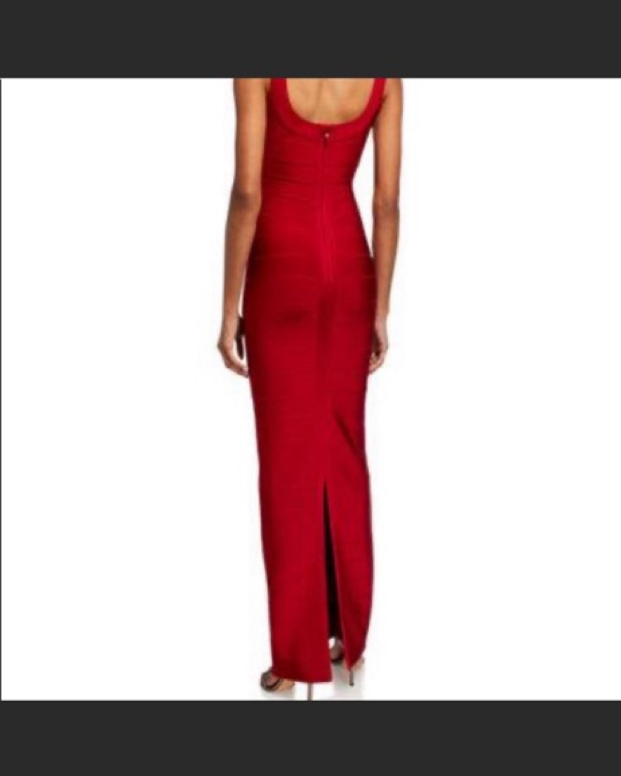 Herve Leger Bandage Gown by Herve Leger - Pickle