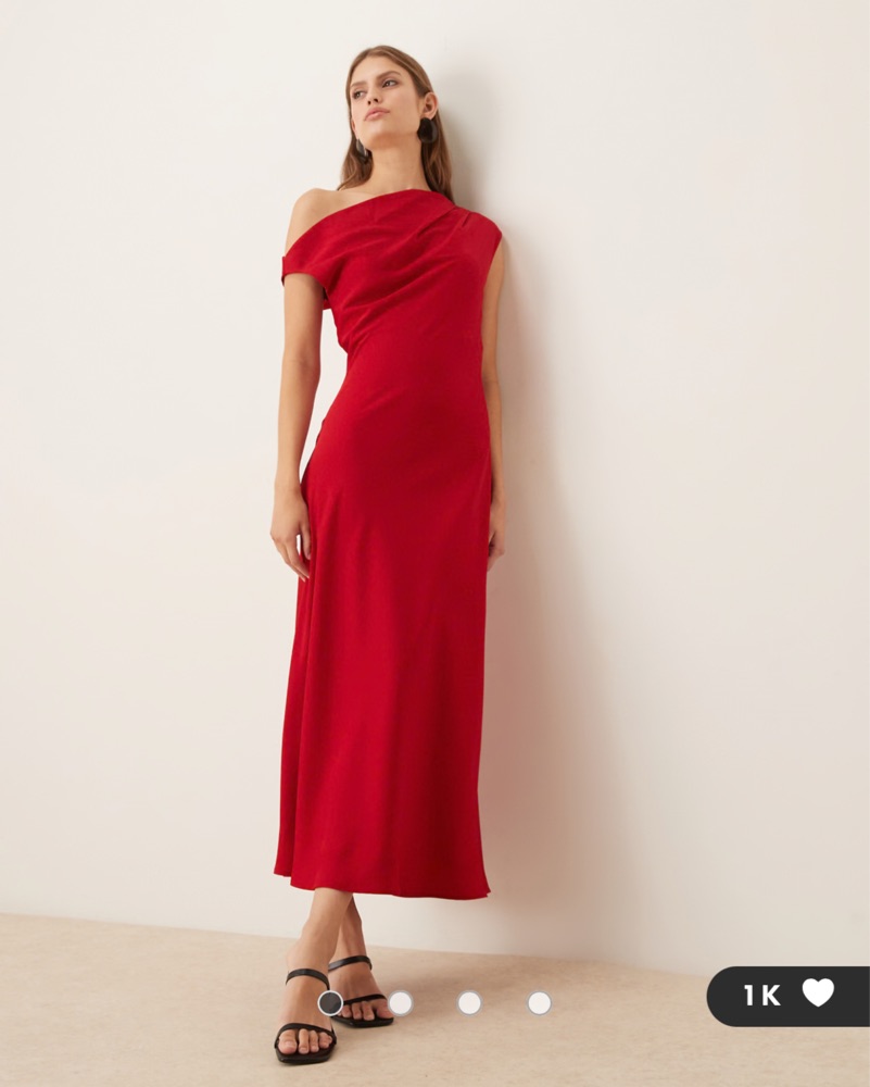 Red Mango Dress by MANGO - Pickle