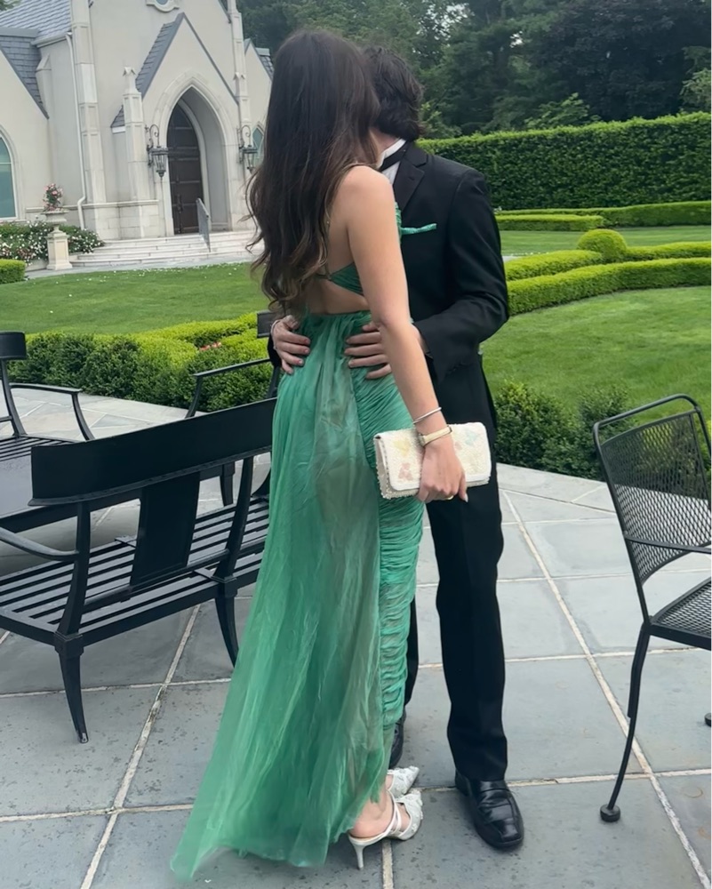 Green Maria Lucia Hohan Gown by Maria Lucia Hohan - Pickle