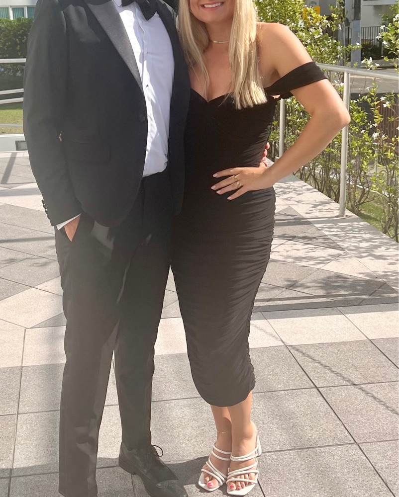 Norma Kamali Black Ruched Midi Dress by Norma Kamali - Pickle