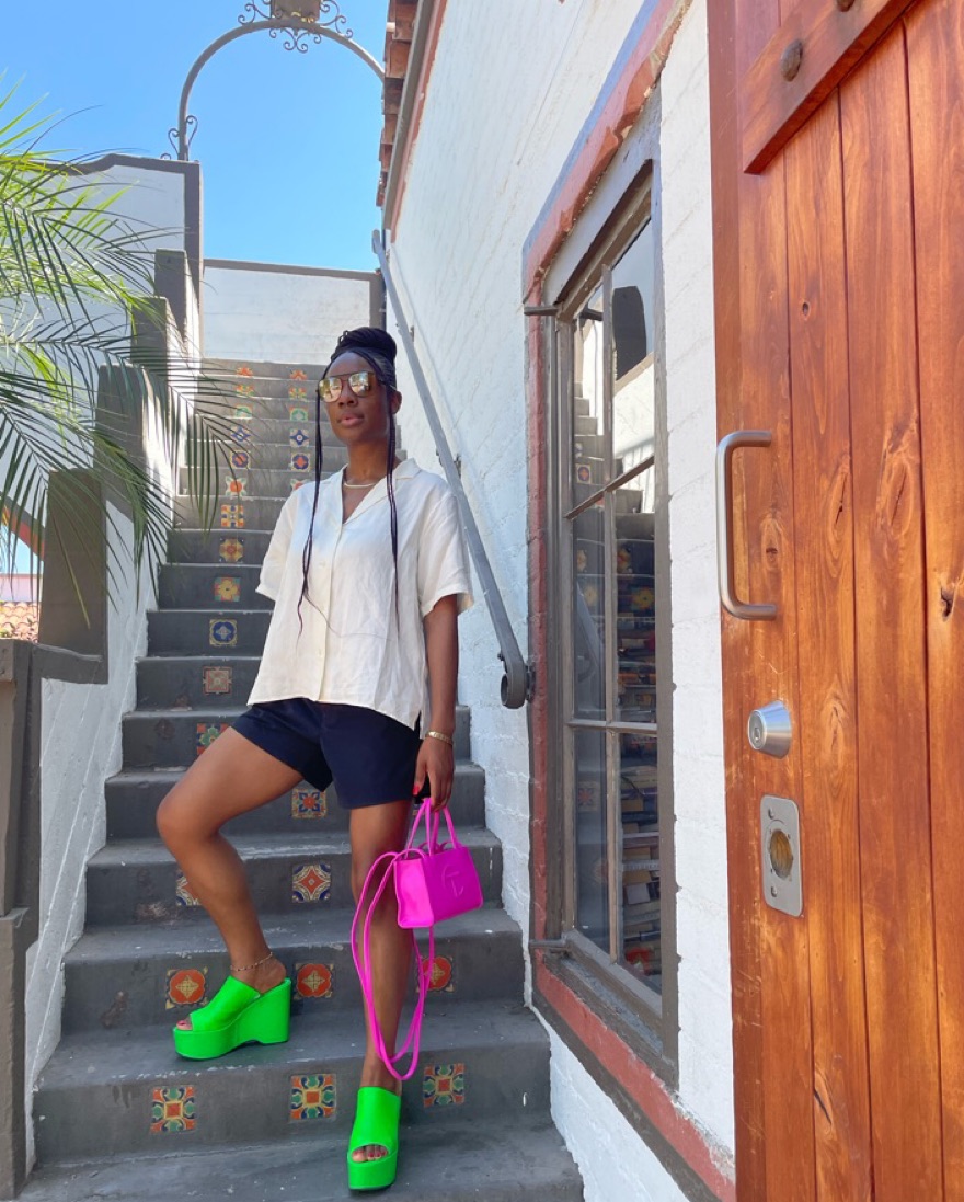Pink Telfar Small Shopping Bag by Telfar - Pickle