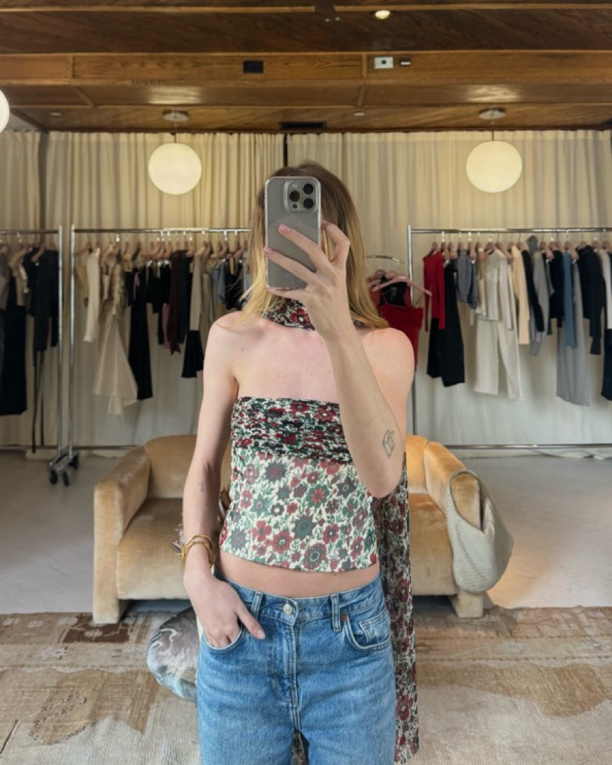 GRAIN MOHAIR BUSTIER｜muller of yoshiokubo(ミュラーオブ