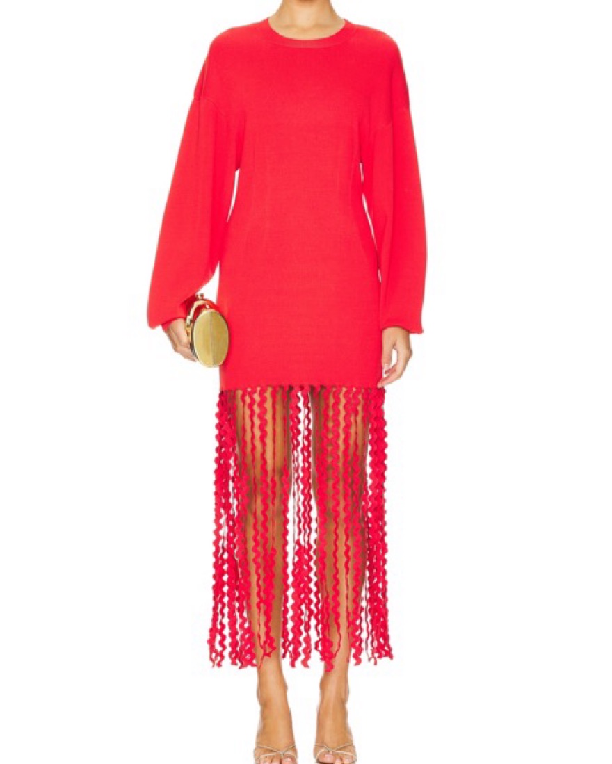 Simon Miller Wallis Knit Fringe Dress by Simon Miller - Pickle