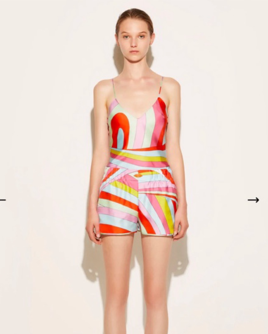 Emilio Pucci Pink Silk Set by Pucci - Pickle