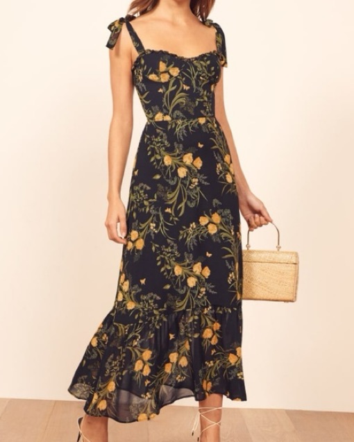 Reformation Nikita Dress by Reformation - Pickle