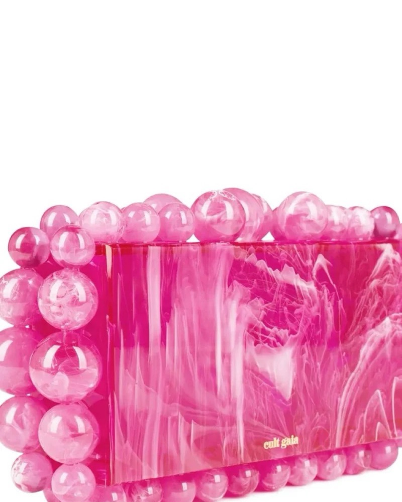 Cult Gaia Pink Clutch by Cult Gaia - Pickle