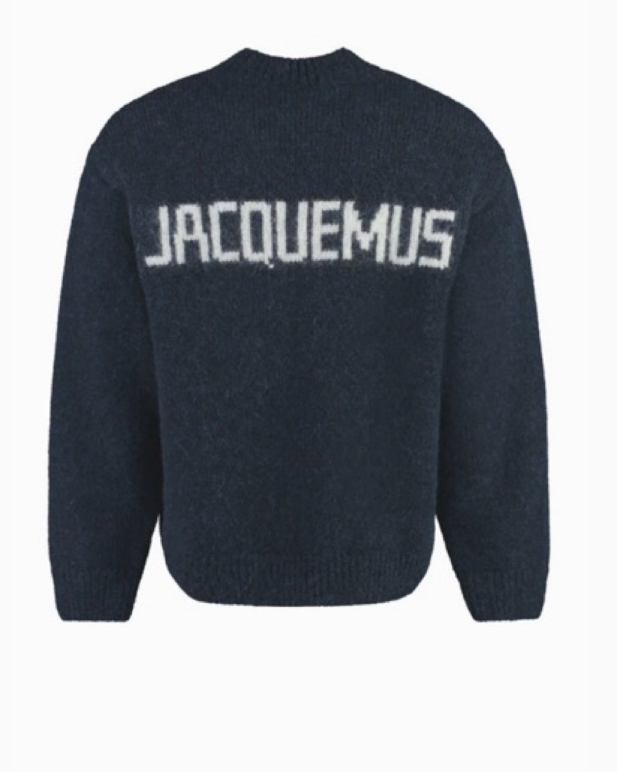 Jacquemus Navy Knit Sweater by Jacquemus - Pickle