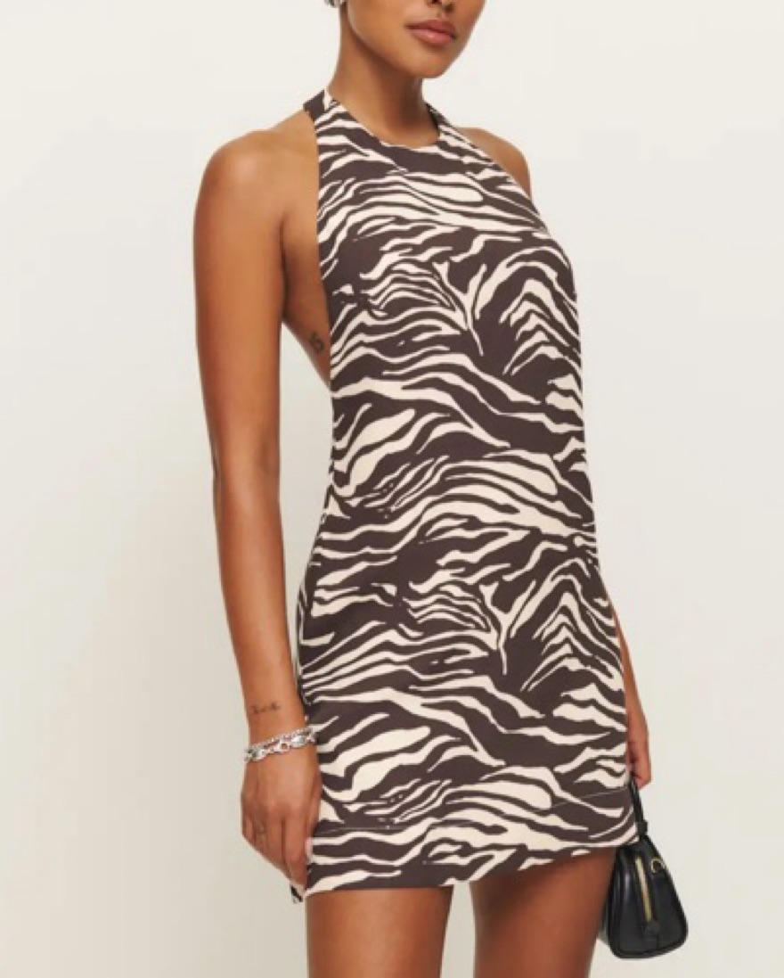 Reformation Avielle Dress by Reformation - Pickle