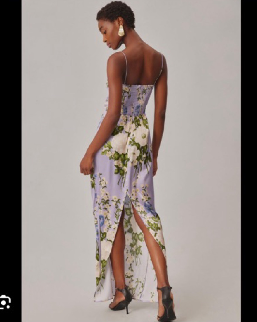 Purple Frankie Reformation Silk Dress by Reformation - Pickle
