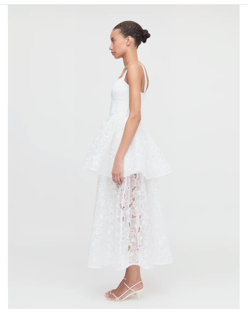 Hill house Isabelle White Dress by Hill House Home - Pickle