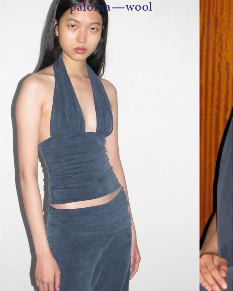paloma wool Aire Top パロマウール キャミソール ベアトップ Sold Out Halter Top Paloma Wool by Paloma Wool - Pickle