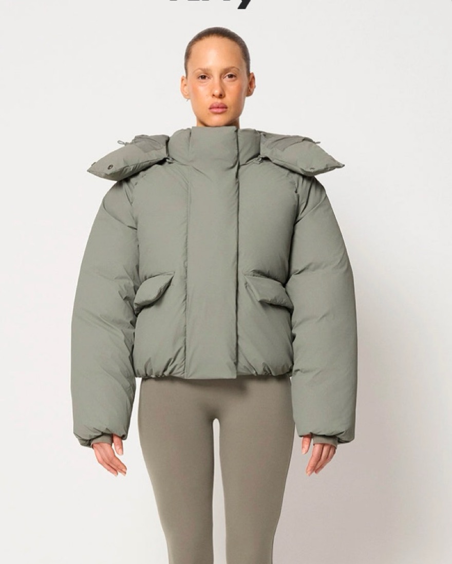 KHY x entire studios Puffer Jacket by Khy - Pickle