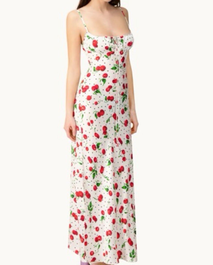 香水(女性用) Eau de Parfum - CHERRY DRESS - The Teale Wild Cherry Wrap Midi Dress | Réalisation Par