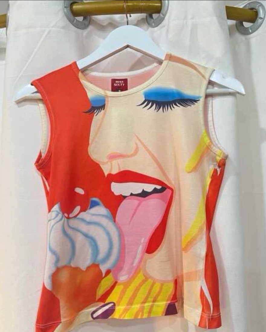 Miss Sixty Vintage Ice Cream Top by miss sixty - Pickle