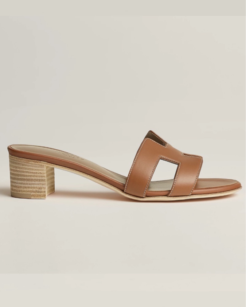 Hermes Oasis Sandal by Hermes - Pickle