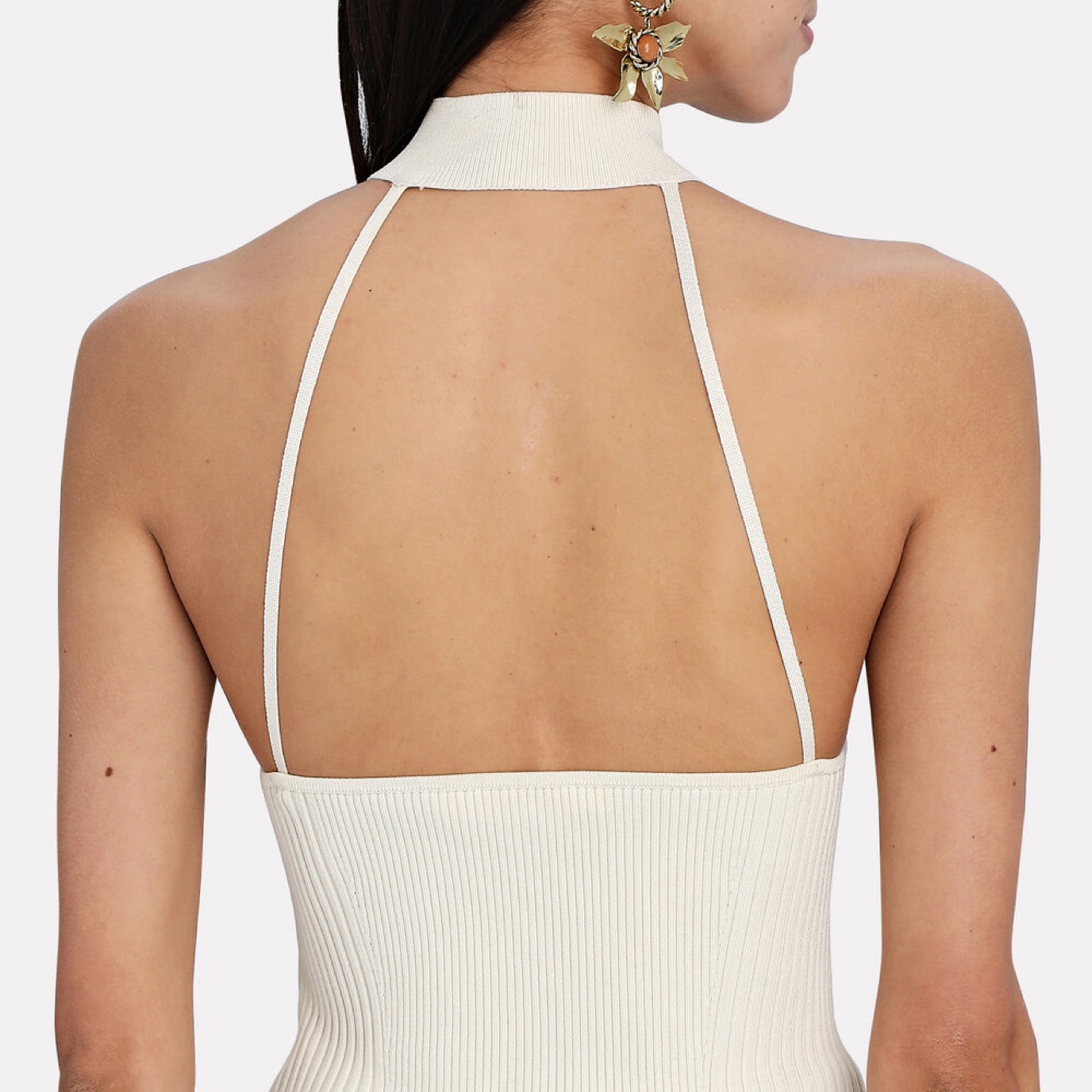 Jonathan Simkhai Rubie Top in Ivory by Jonathan Simkhai - Pickle
