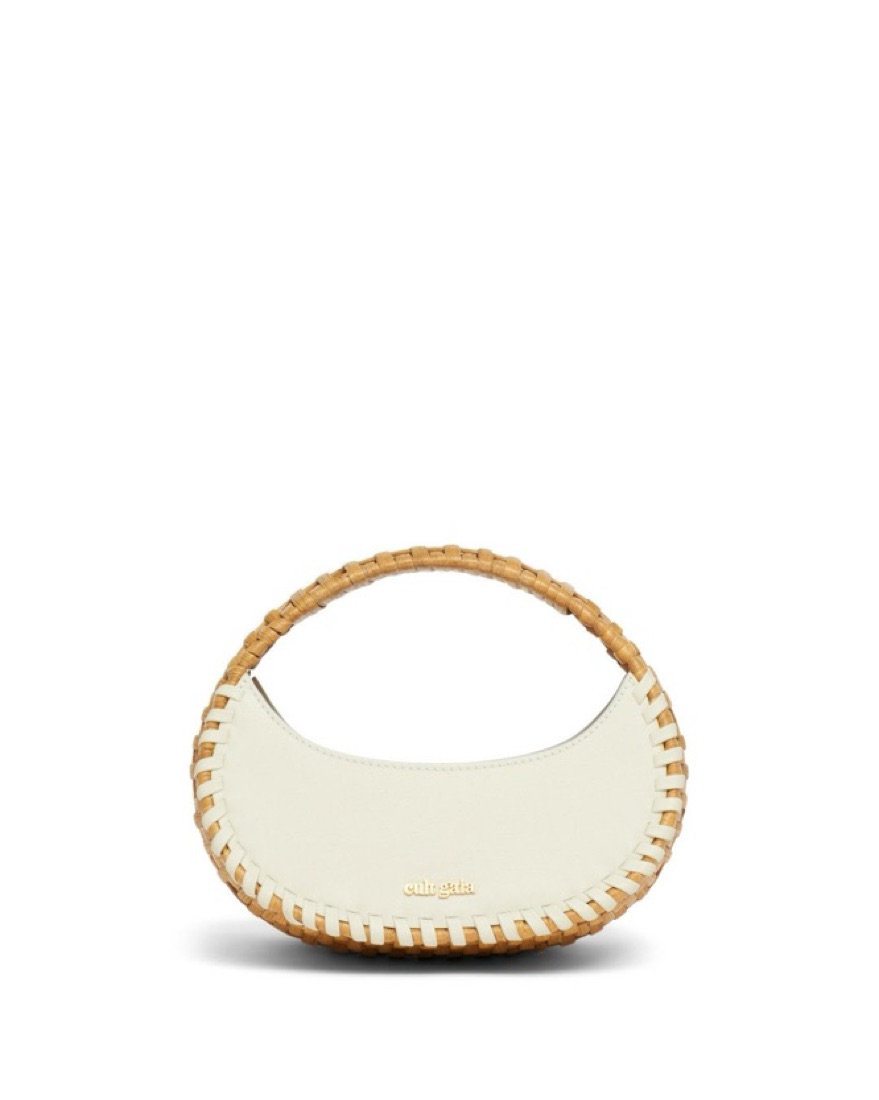Cult gaia aiko Rattan Bag by Cult Gaia - Pickle