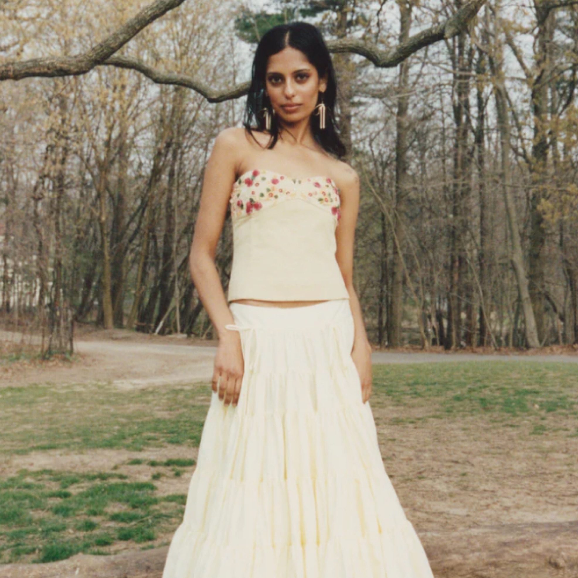 Bouquet Bustier by Orseund Iris - Pickle