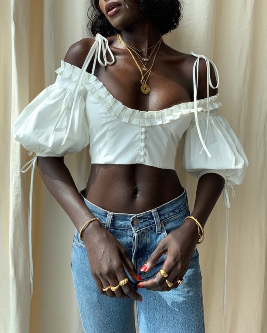 Orseund Iris Lady Top by Orseund Iris - Pickle