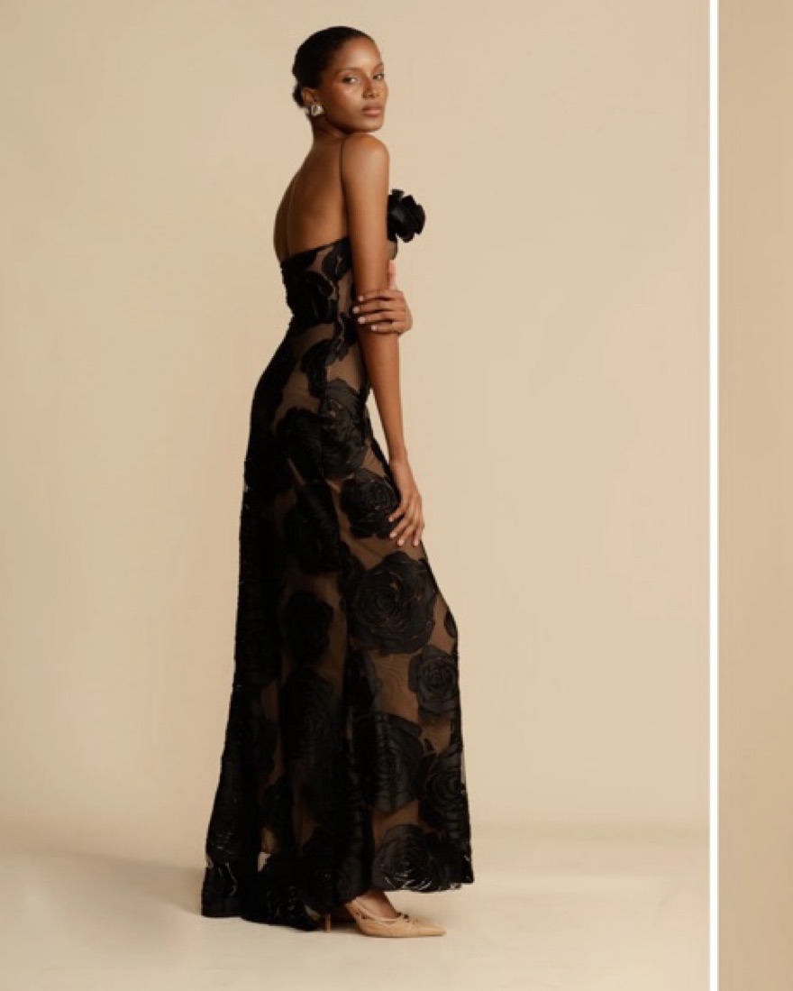 Arcina Ori Marcella Long Black Dress by Arcina Ori - Pickle