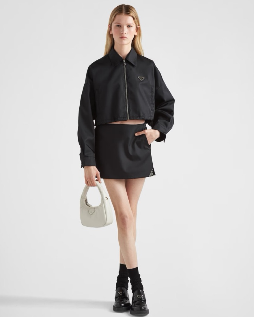 ジャケット・アウター PRADA archive short blouson Prada Men's Archive Poplin Jacket | Neiman Marcus