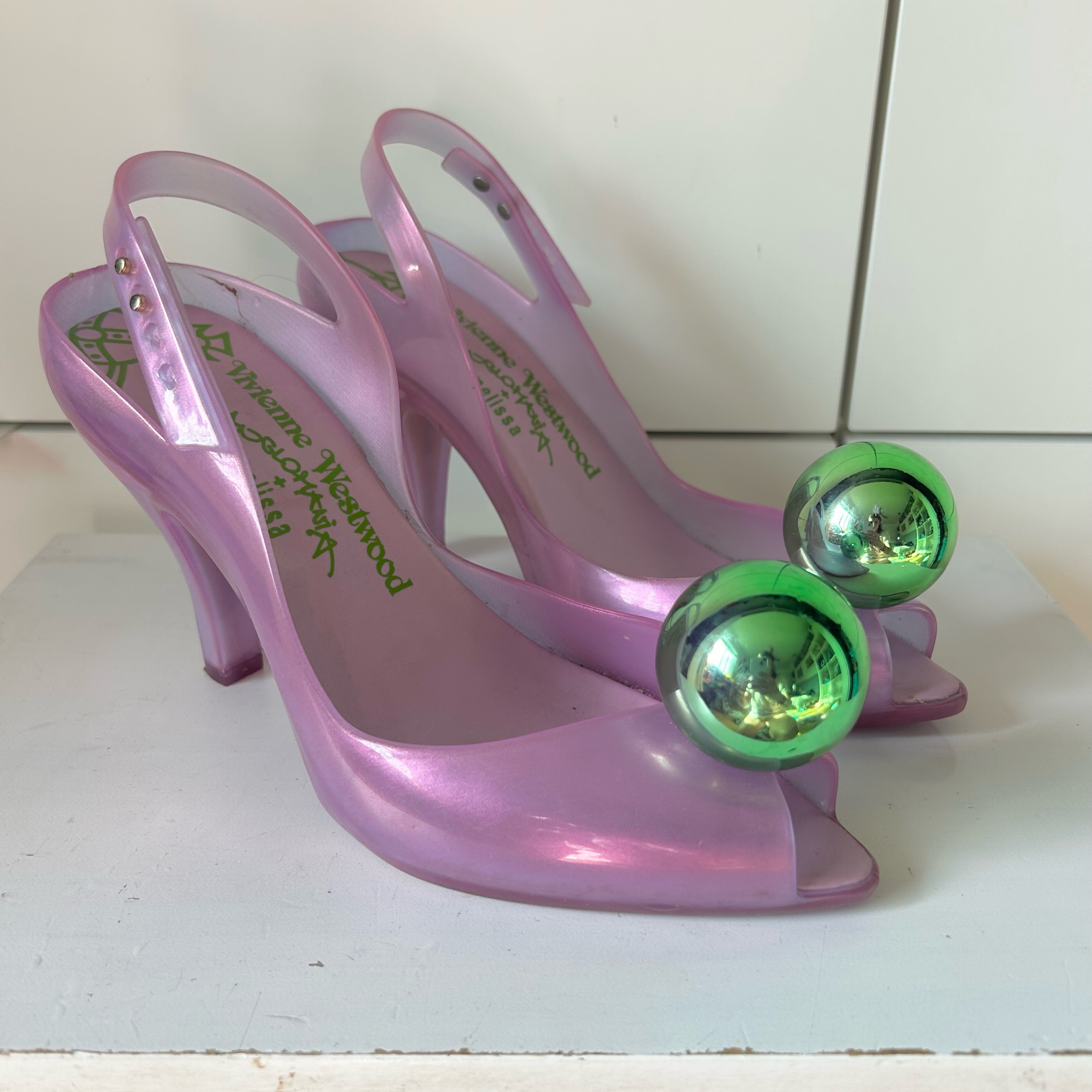 V. Westwood X Melissa, Lady Dragon shoes by Vivienne Westwood - Pickle