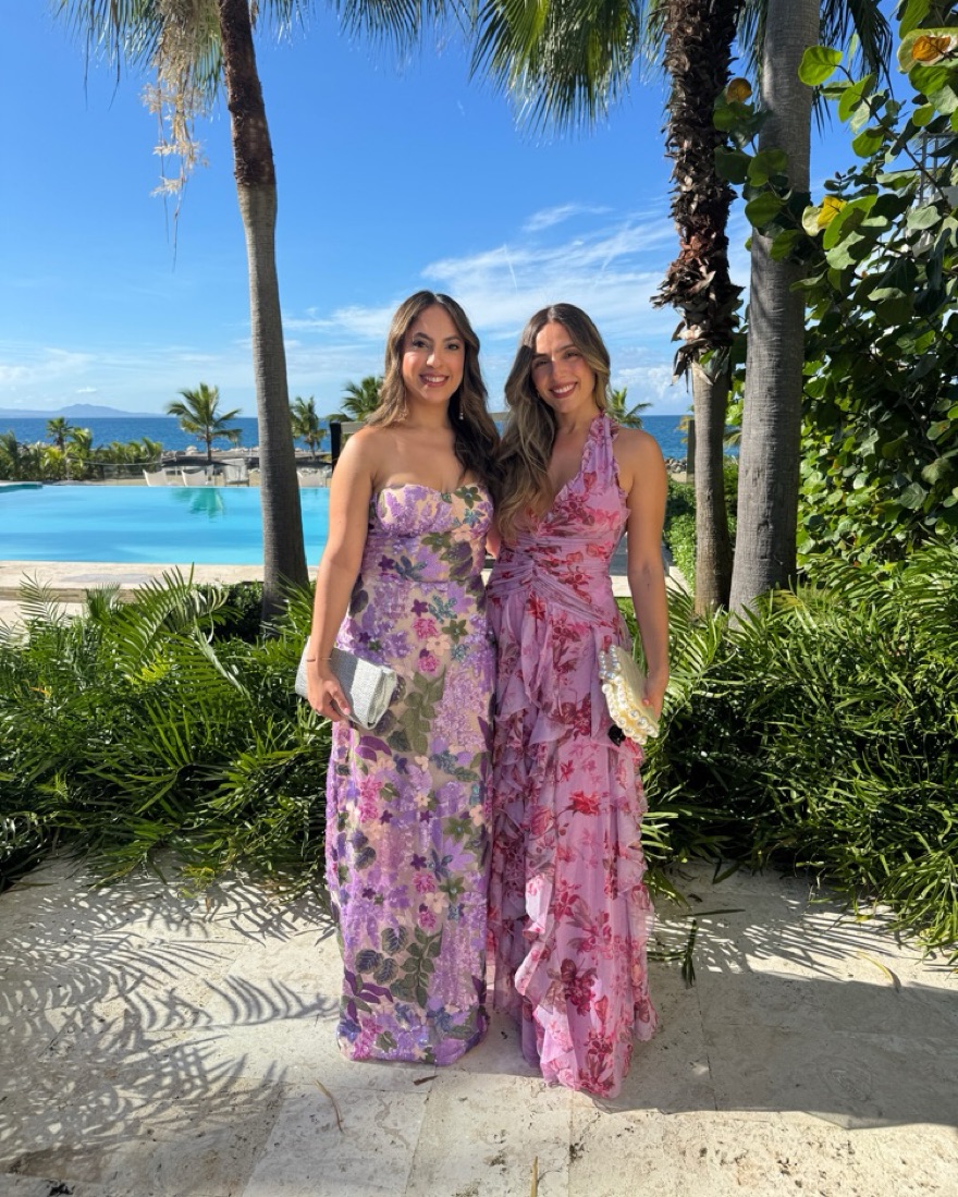 PatBo Floral Haze Tulle Maxi Dress | Pickle