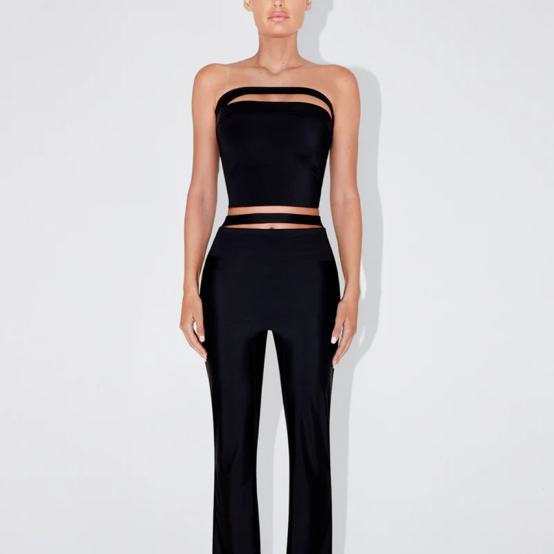 Khy Black Stretch Tube Top by Khy - Pickle