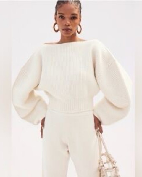 Cult Gaia Ella Sweater by Cult Gaia - Pickle