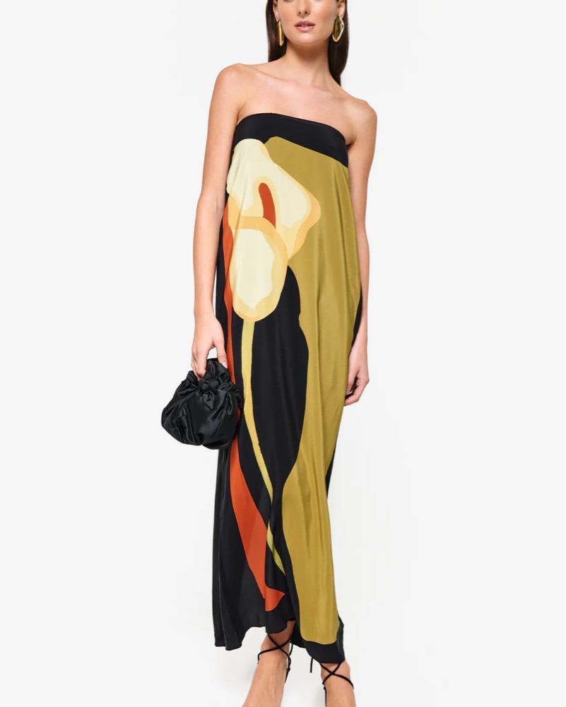 Laura Cangusso X Couper Dalva Dress by Laura Cangussu - Pickle