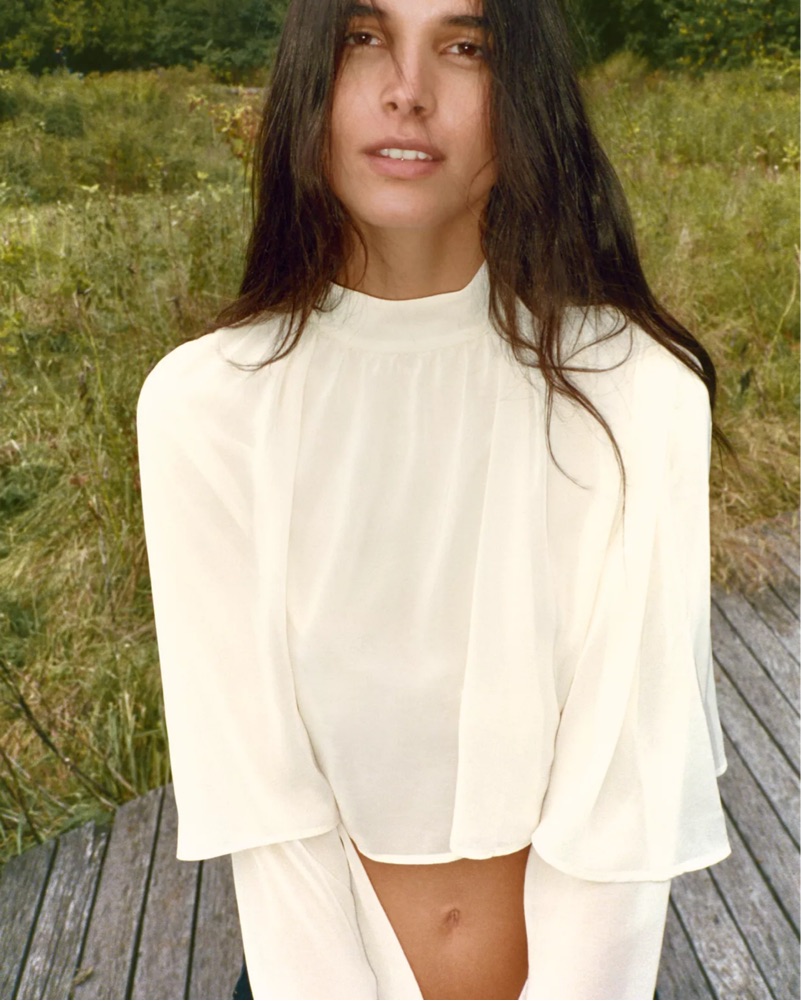 Shop Helsa Tops - Pickle