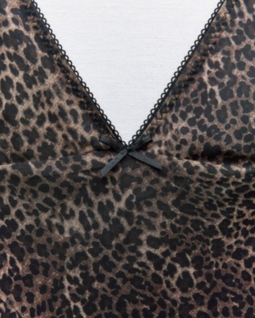 Zara Animal Print Midi Dress | Pickle