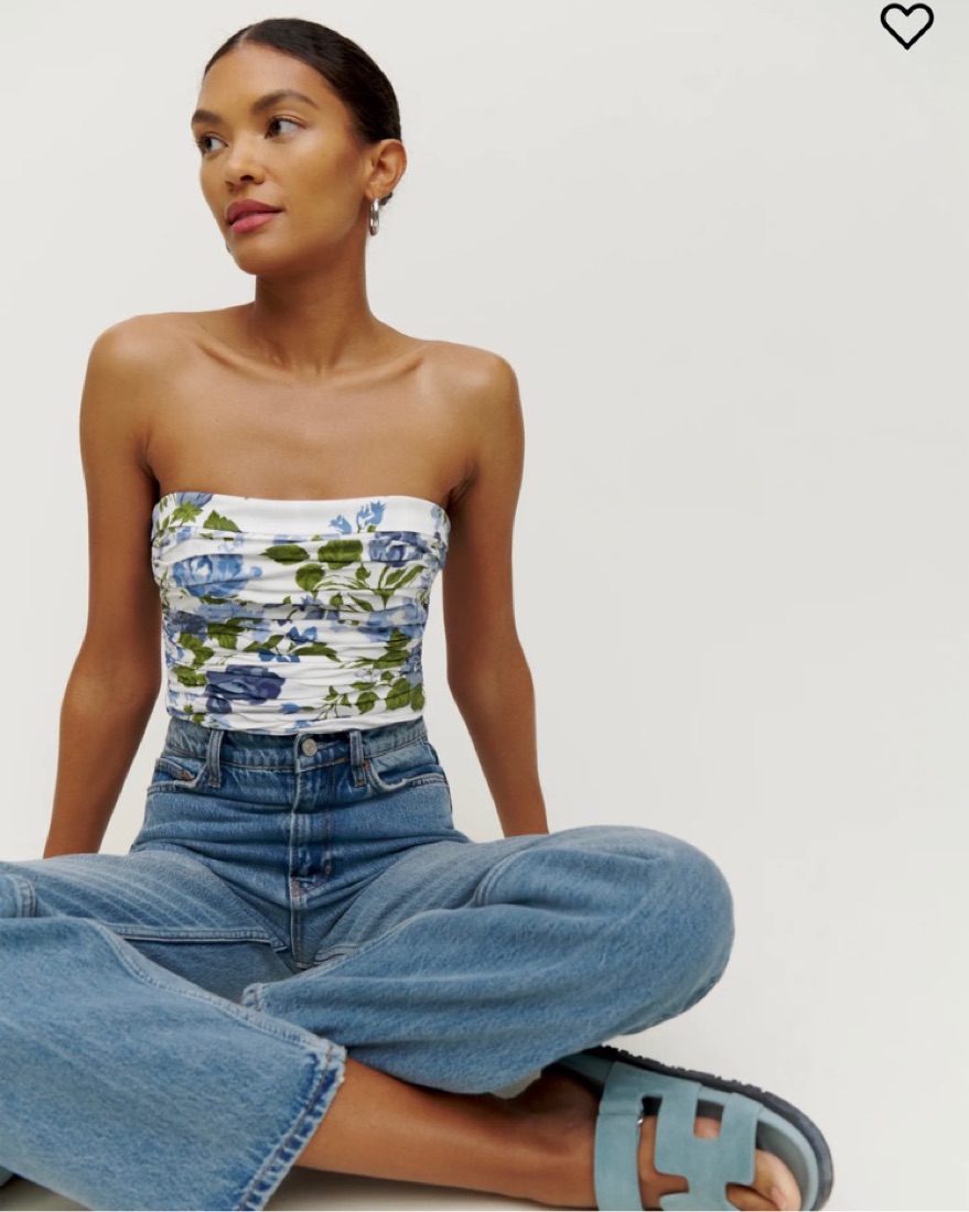 Reformation Orion Top (Lucca) by Reformation - Pickle